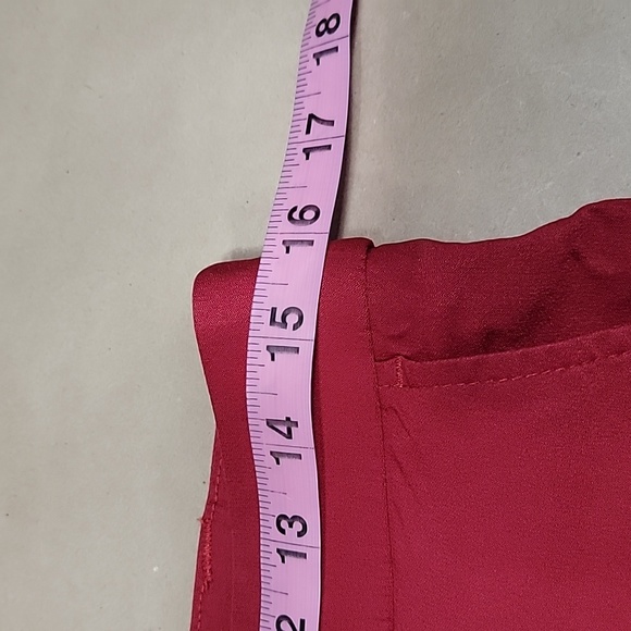 Rafaella Size 12 Rio Red Pull On Career Pants - Picture 6 of 11